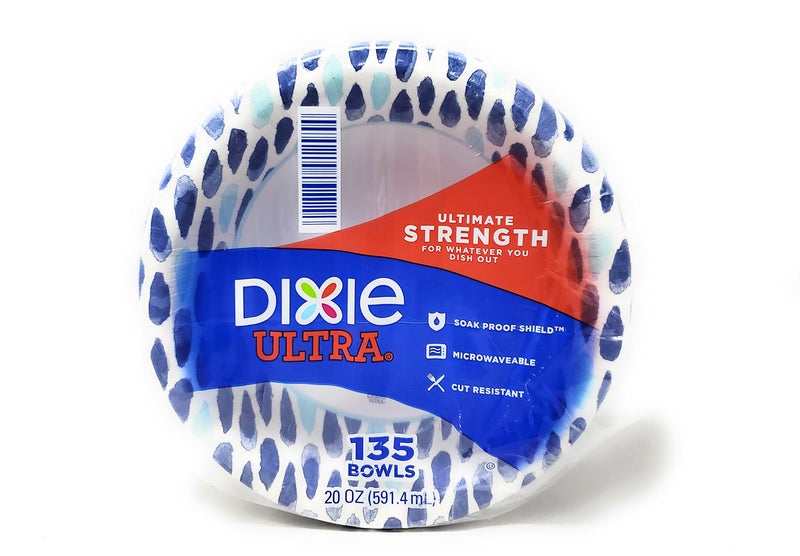 Dixie Dixie 20 Ounce Paper Bowls (135Count), () - Image 1